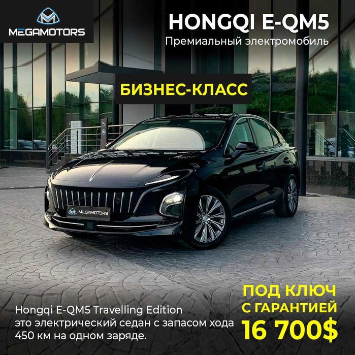 Honqi EQM-5 Новый Электромобиль-450KM