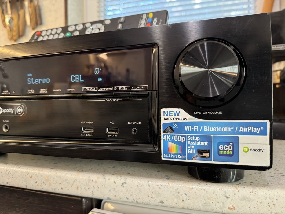 Denon AVR-X1100 Bluetooth Wi-Fi