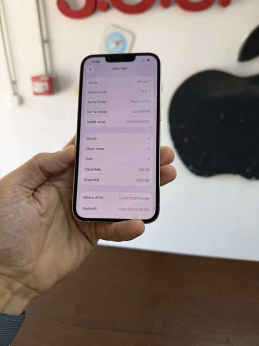 Vand Iphone 13 Pro Silver 128Gb