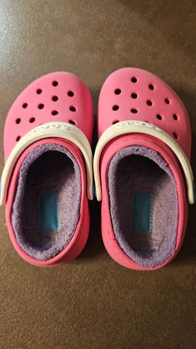 Crocs Saboti slingback uni cu captuseala mărimea 7