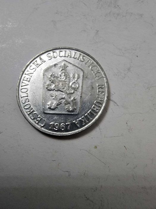 Монеты Республики Чехословакии.