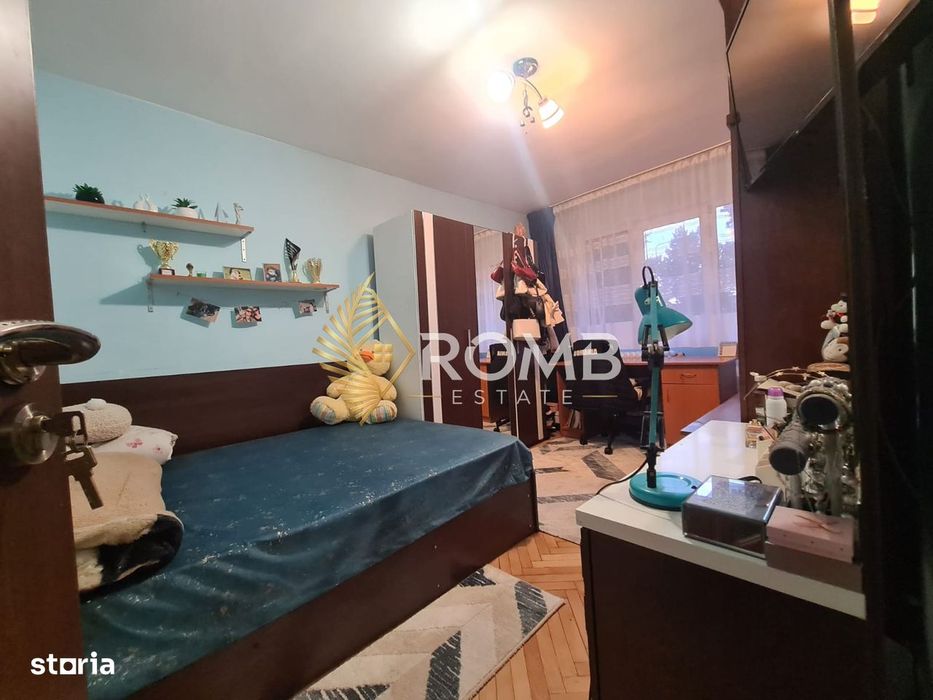 Apartament 3 camere decomandat, 64 mp, mobilat si utilat – Manastur