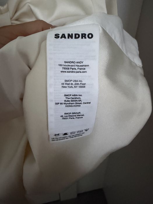 Sandro потник с панделка