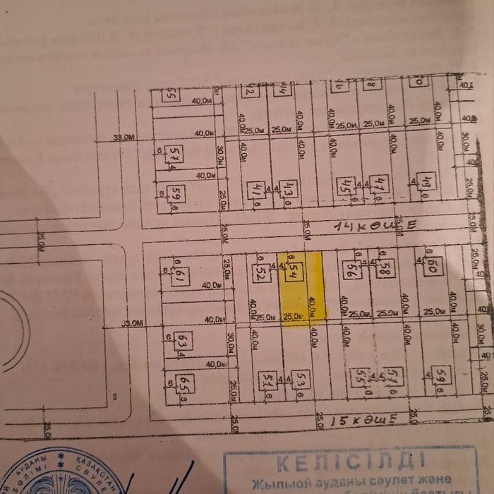 Болашақтан жер сатылады