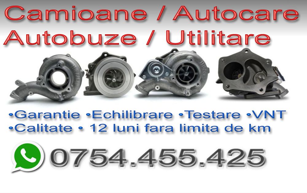 vanzare Turbina si actuator Mercedes Sprinter 313 314 413 vito viano