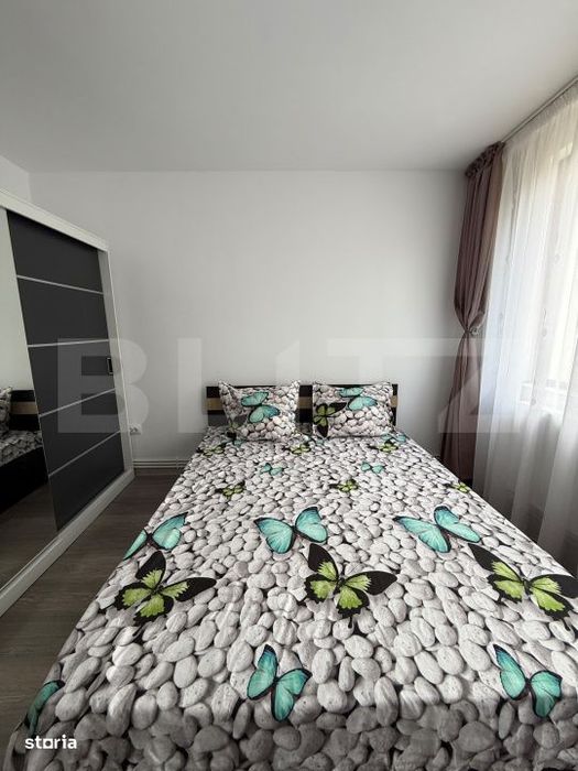 Apartament de inchiriat, 50 mp, 2 camere, mobilat, zona Tiglina 2
