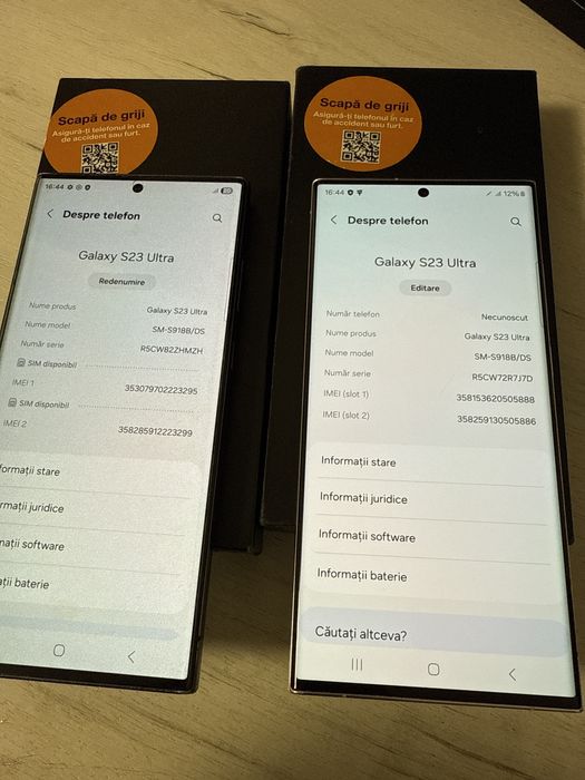 Samsung S23 Ultra 512Gb Si 256Gb Full Box