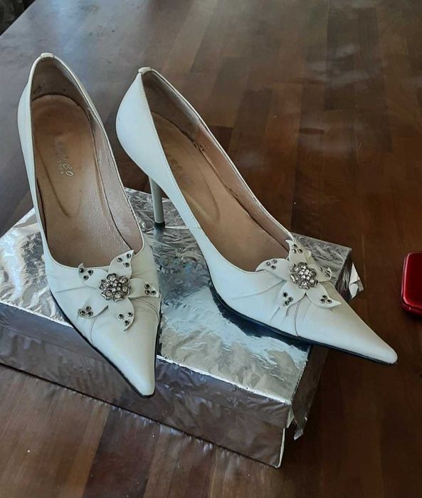 Туфли белые "BAROCO"