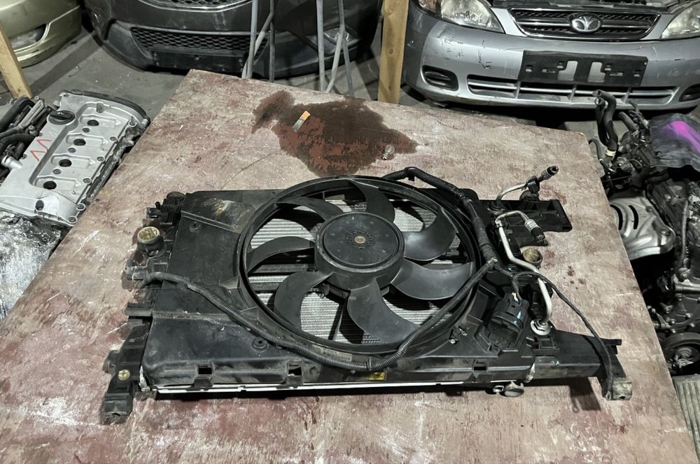 Шевроле круз радиаторы дифузор вентилятор