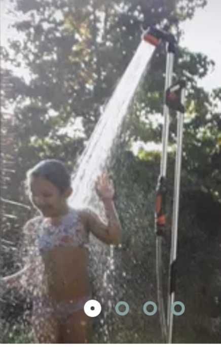 Къмпинг душ на 12V марка  CAMPA. 12V campshower CAMPA( нова стока)