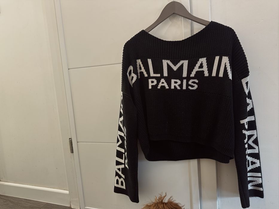 Balmain плетен пуловер