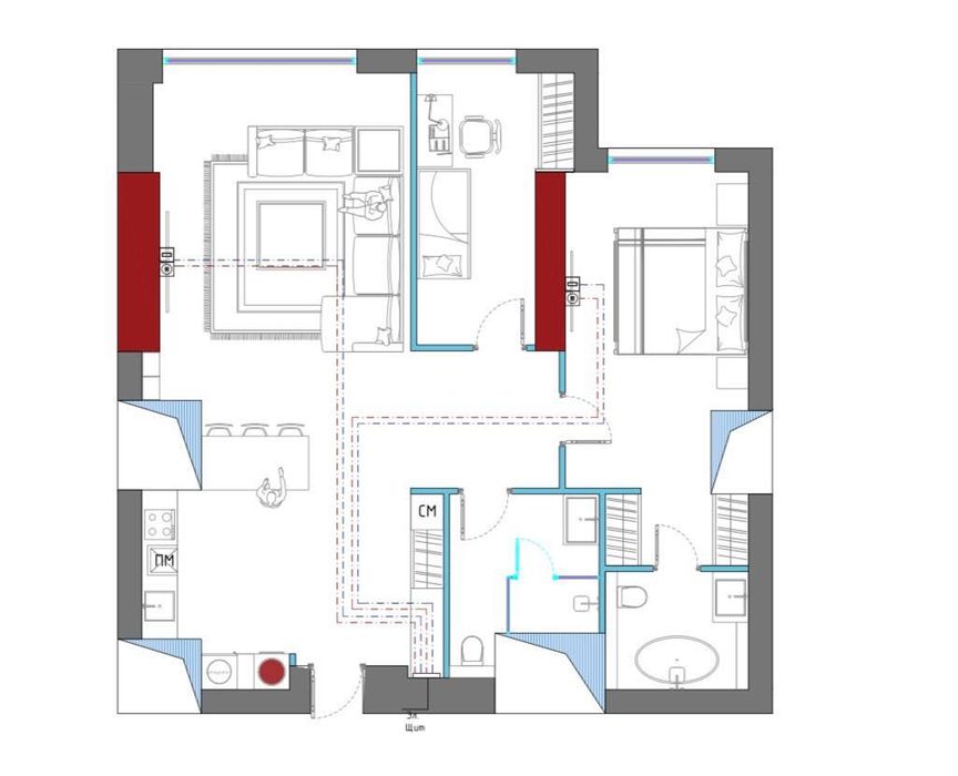 СРОЧНО ПРОДАЁТСЯ 3ком квартира ЖК Nest one вид на парк 33-этаж 92.5м2