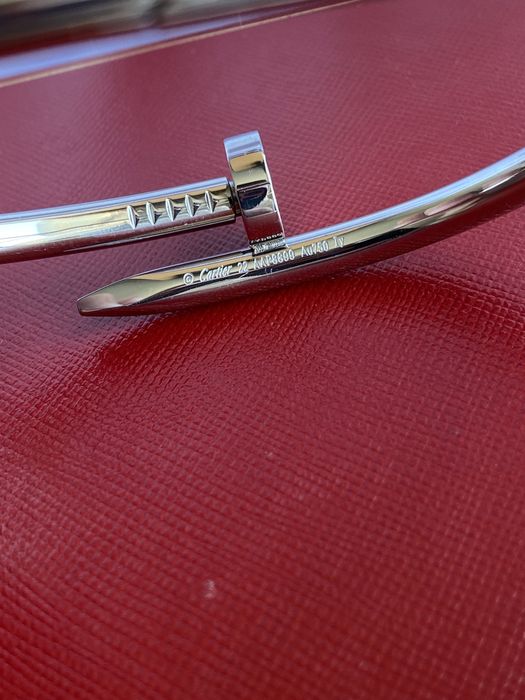 Brățara Cartier Cui 22 din aur alb 750