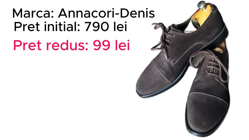 Pantofi Premium, 90% Reducere, Foarte Puțin Purtați, Stare Perfectă