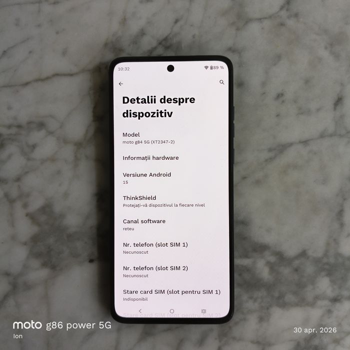 Vând,Motorola moto g84 5G