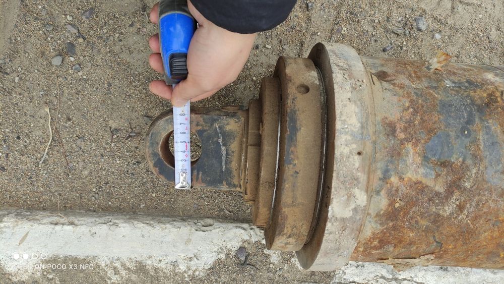 Гидроцилиндр телескопичка 6 мет