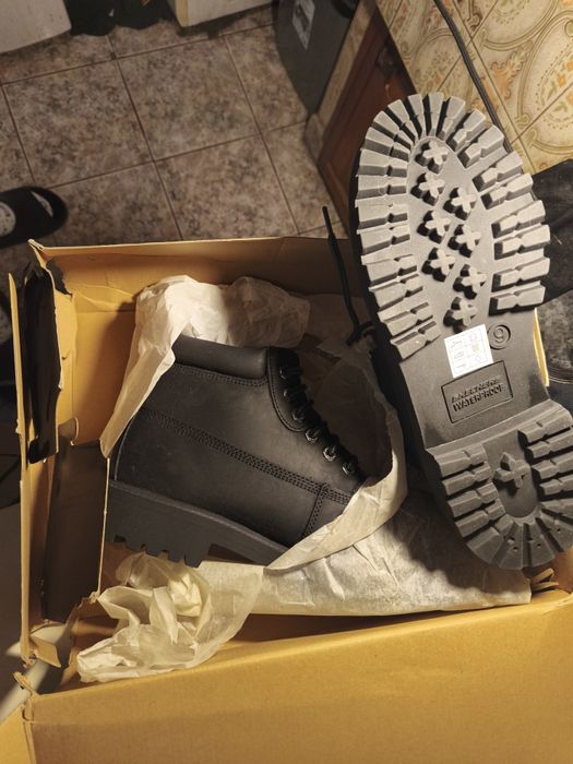 SKECHERS Sergeants Verdict Boots Black