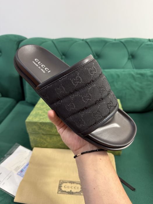 Papuci Slapi Gucci Full Box colectie noua 2025