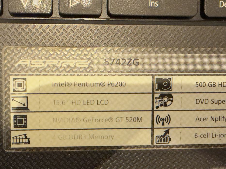 Laptop Acer Aspire
