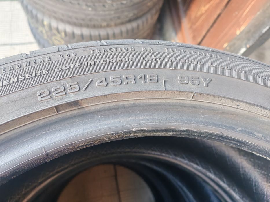 225 45 18,câte 4buc vară Good Year si Fulda, 5mm