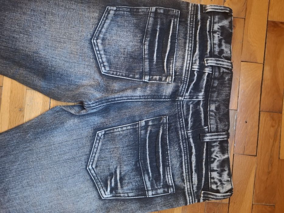 Jaded London Black Bootcut Drift Jeans