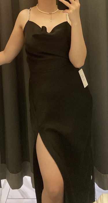 Черное платье Lichi