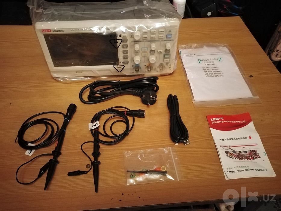 Продаётся осциллограф UNI-T UTD 2152CL (150МГц)