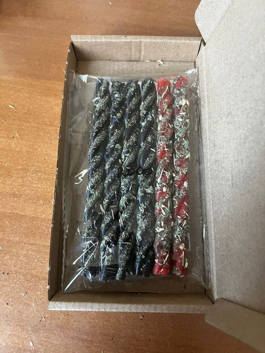 Свечи восковые для