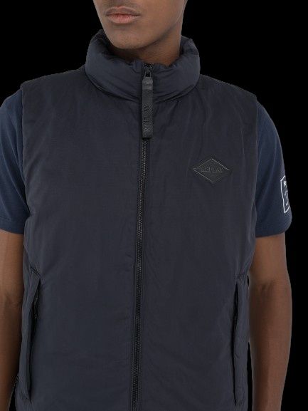 Оригинална грейка REPLAY XXL нова мъжка синя елек