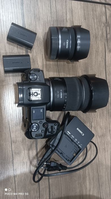 Canon EOS r yaxshi xolati garantya beriladi Rasmda xama narsasi bilan