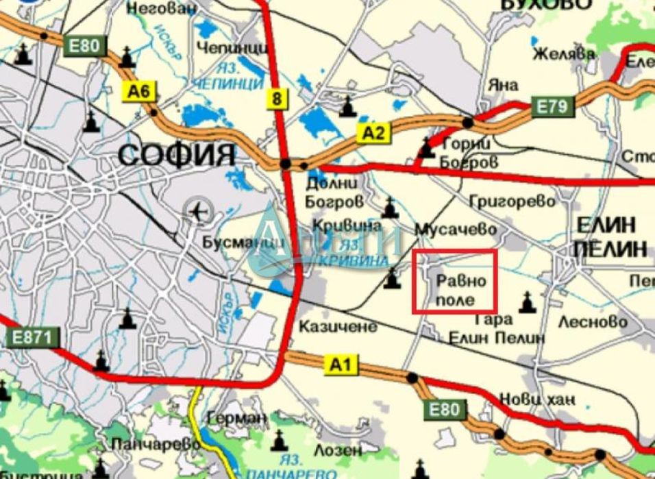 Продава се Парцел в с. Равно поле, Област София-област - 4400 кв.м за 55 €/кв.м - Снимка #2