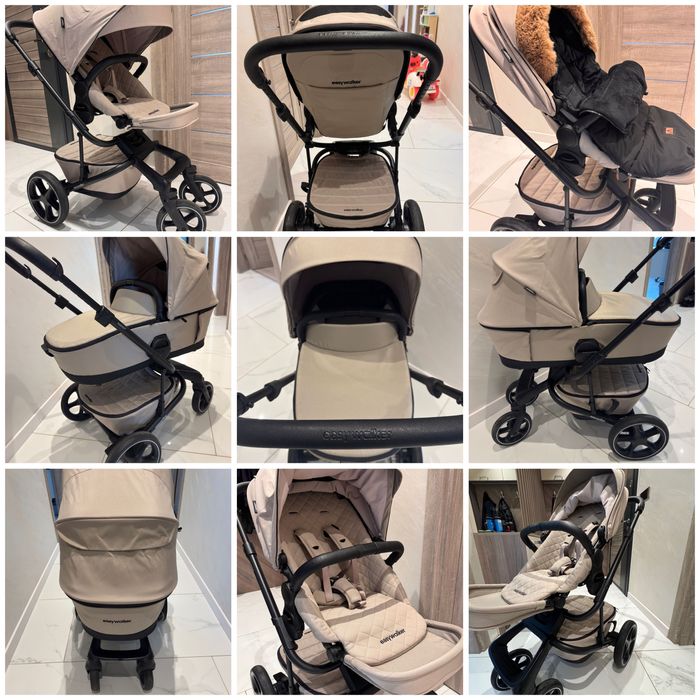 EASYWALKER Harvey5 PREMIUM 2 в 1- Pearl Taupe