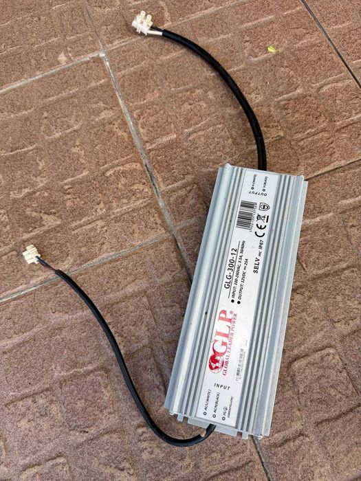 Sursă de alimentare 12V, 25A 300W, rezistemta la apa IP67 impermeabil
