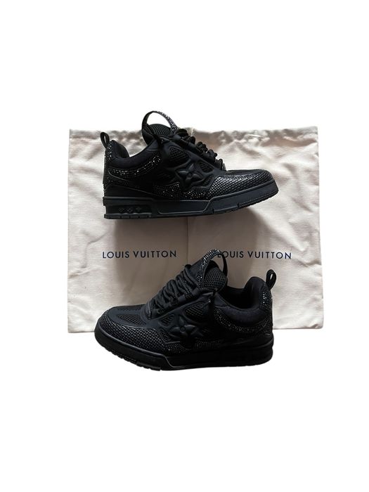 Lv skate black crystal