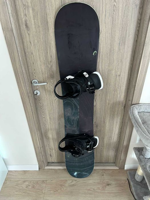 Snowboard Head True 2.0 159W + Legaturi Burton Freestyle FS (L)