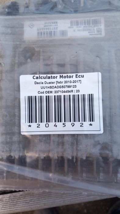 Calculator Motor Ecu Dacia Duster 2010-2017
