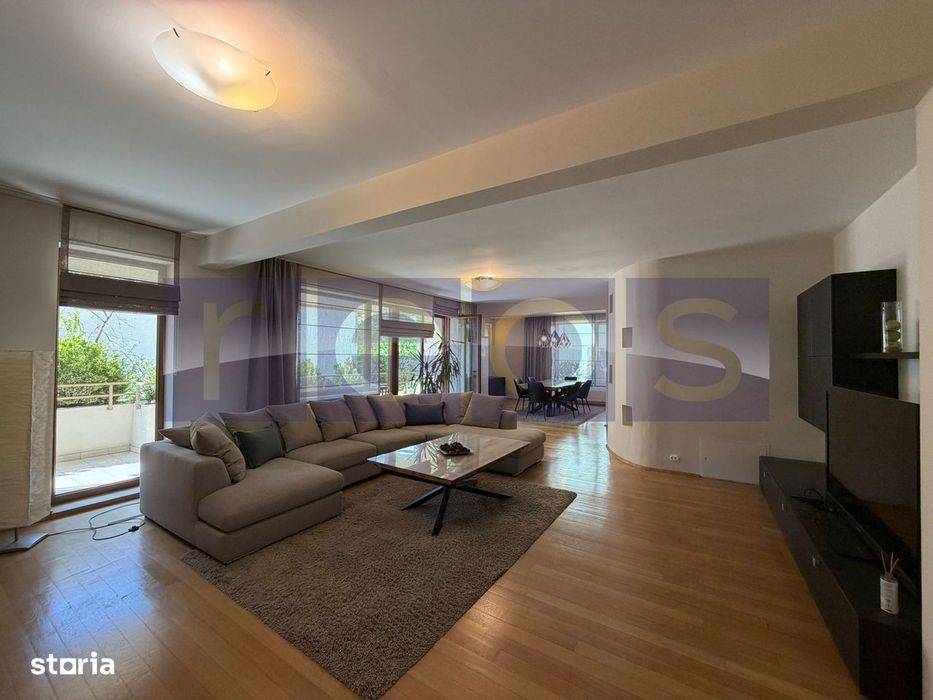 Herastrau | Inchiriere 4 Camere | Mobilat-Utilat Lux | Parcare | 200Mp