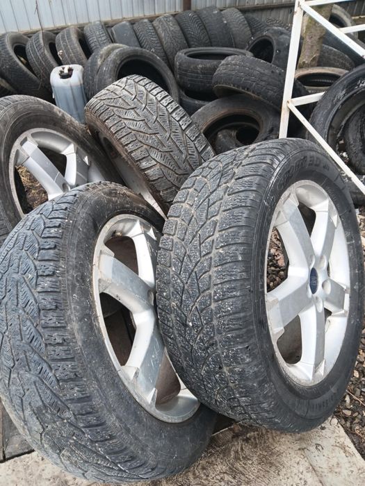 Jante aluminiu Ford plus cauciucuri iarnă 225/55 R17