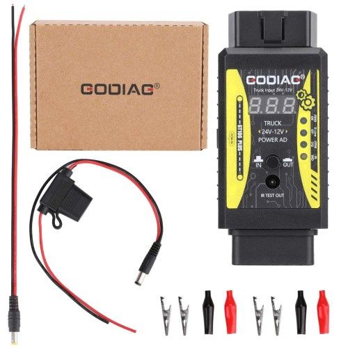 Adaptor Convertor 24v-12v Godiag Tester Injectoare Releu