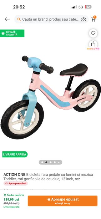 Bicicleta 2 roti