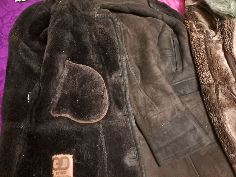 Дубленка натуральная мужская