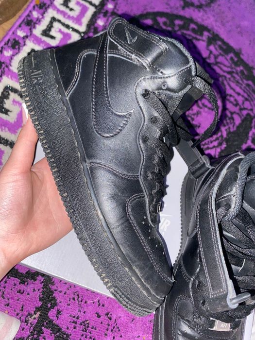 Air force 1 black mid