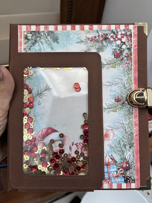 Коледно албумче за снимки с шейк корица