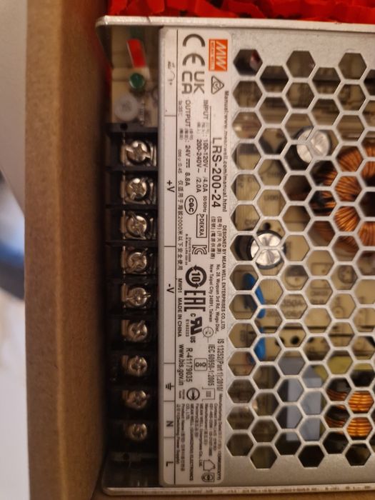 DC захранване 24v meen well lrs 200w