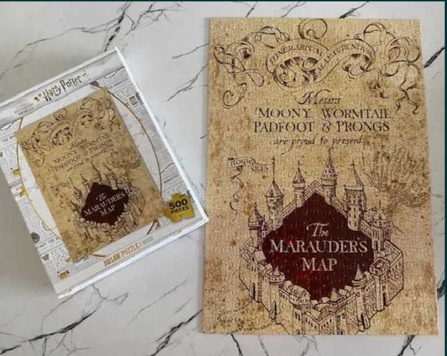 Пъзел Хитроумна Карта от Хари Потър, 500 части