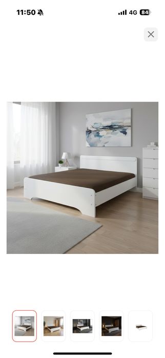 Кровать с матрасом