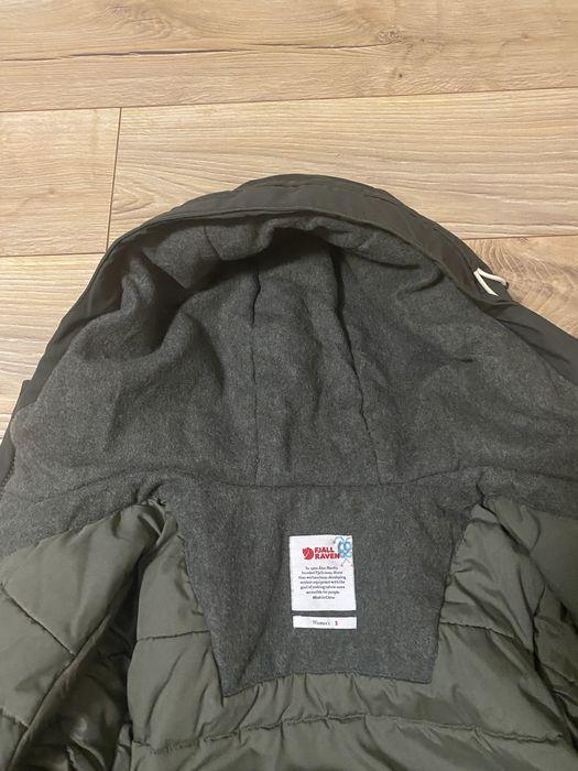FjallRaven Singi Wool Padded Parka-geaca groasa, stare foarte buna, S