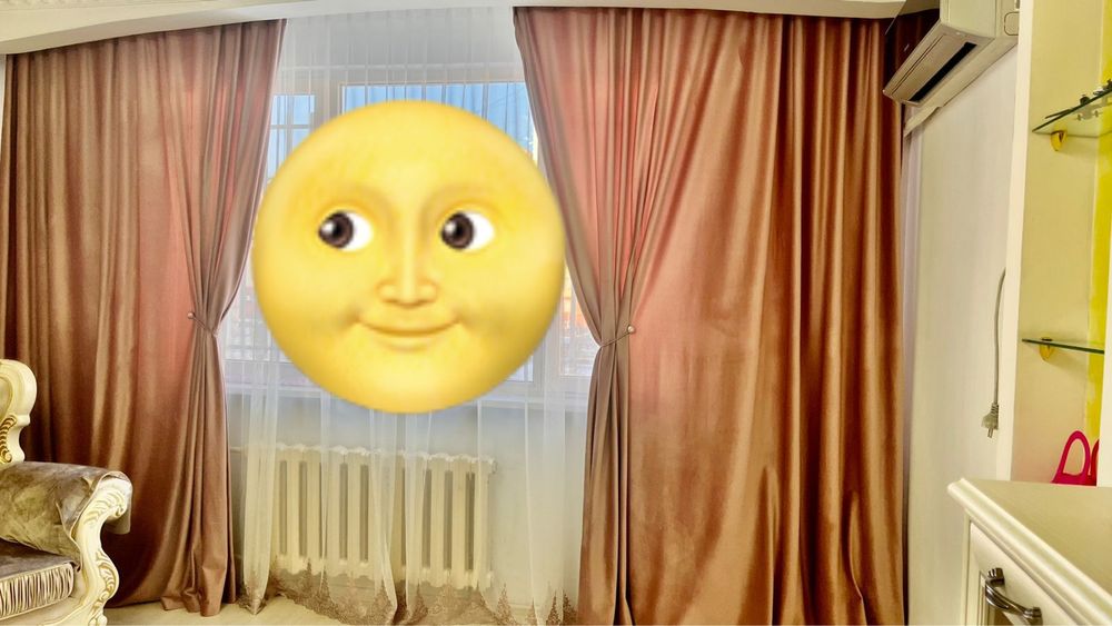 Продам шикарные шторы и тюль