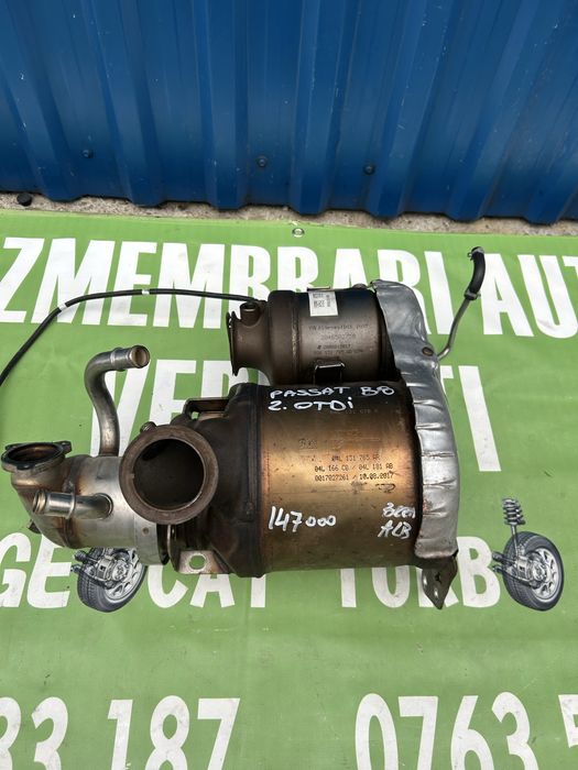 DPF, filtru particule Volkswagen Passat B8 2.0 Tdi cu Adblue 2017