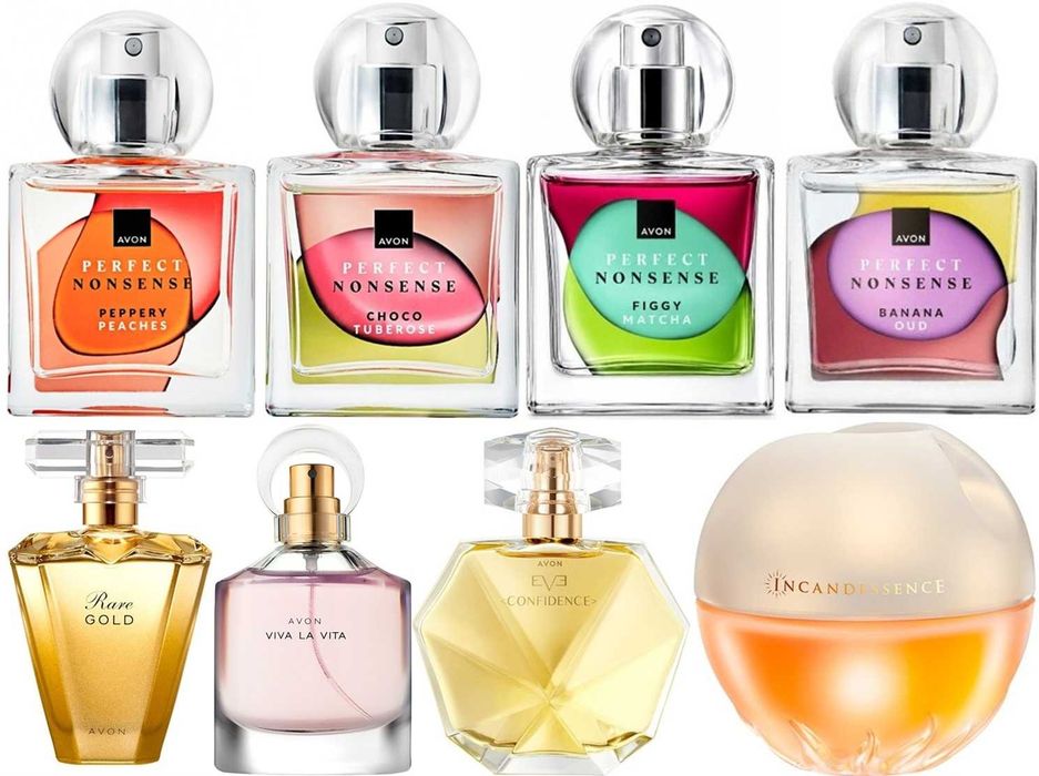 Дамски тоалетни води и парфюми от Avon, Oriflame